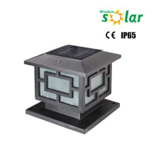 New Decking CE Solar panel lamp for chapiter,pillar solar lighting with LED lights(JR-3018 series)